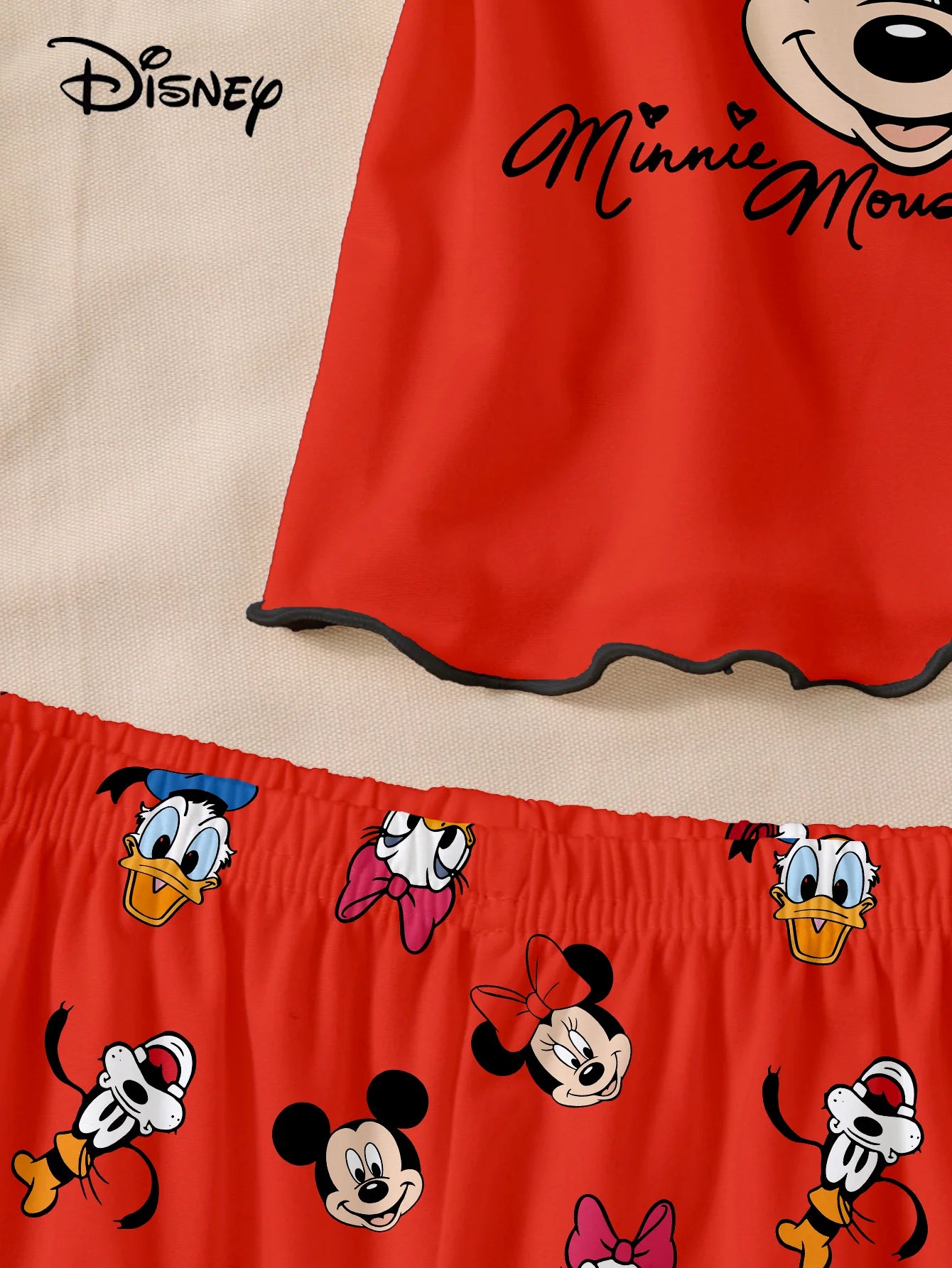 Minnie Egér Pizsama Női