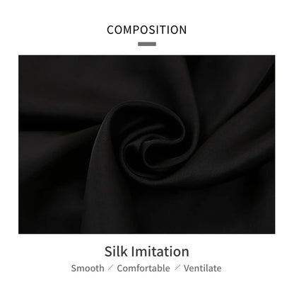 Férfi Szatén Selyem Pizsama