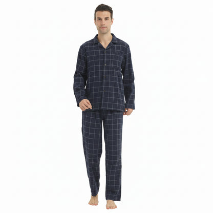 Férfi Flanel Pizsama