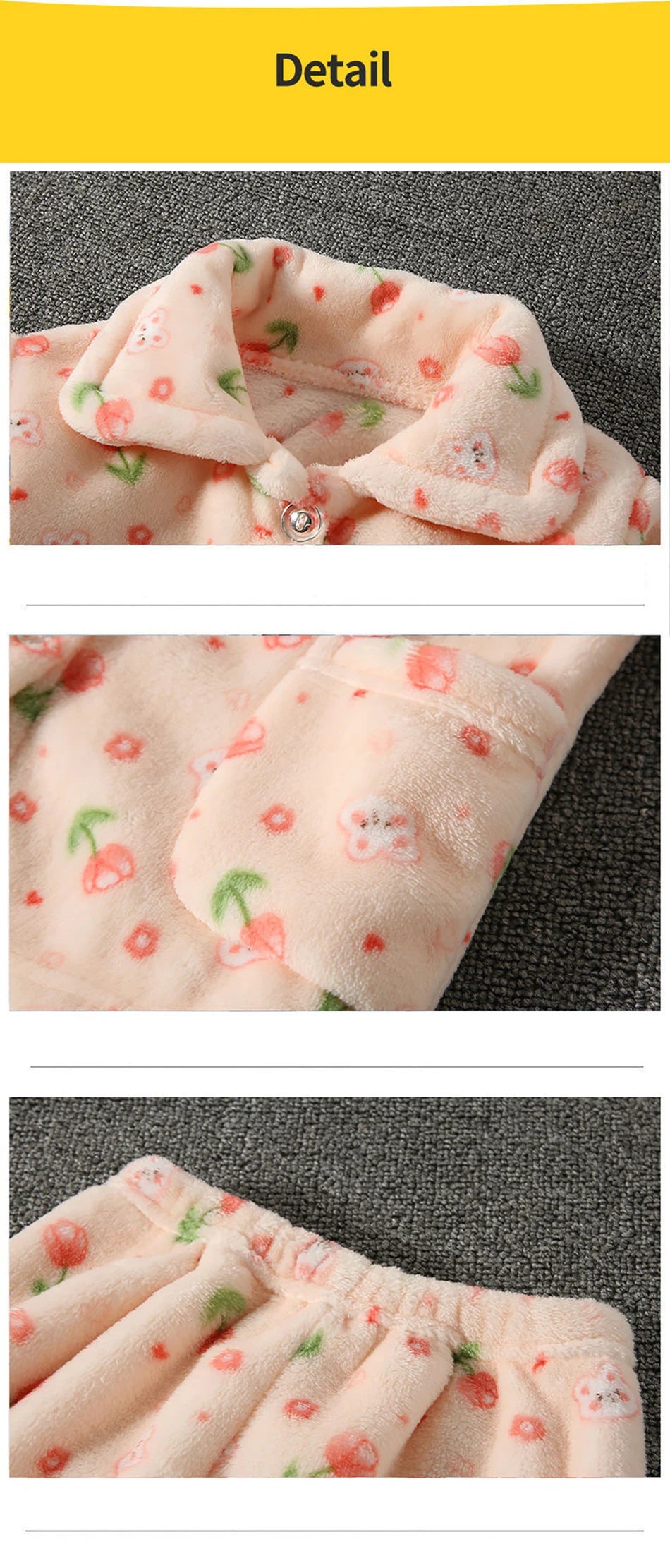 Flanel Kislány Pizsama