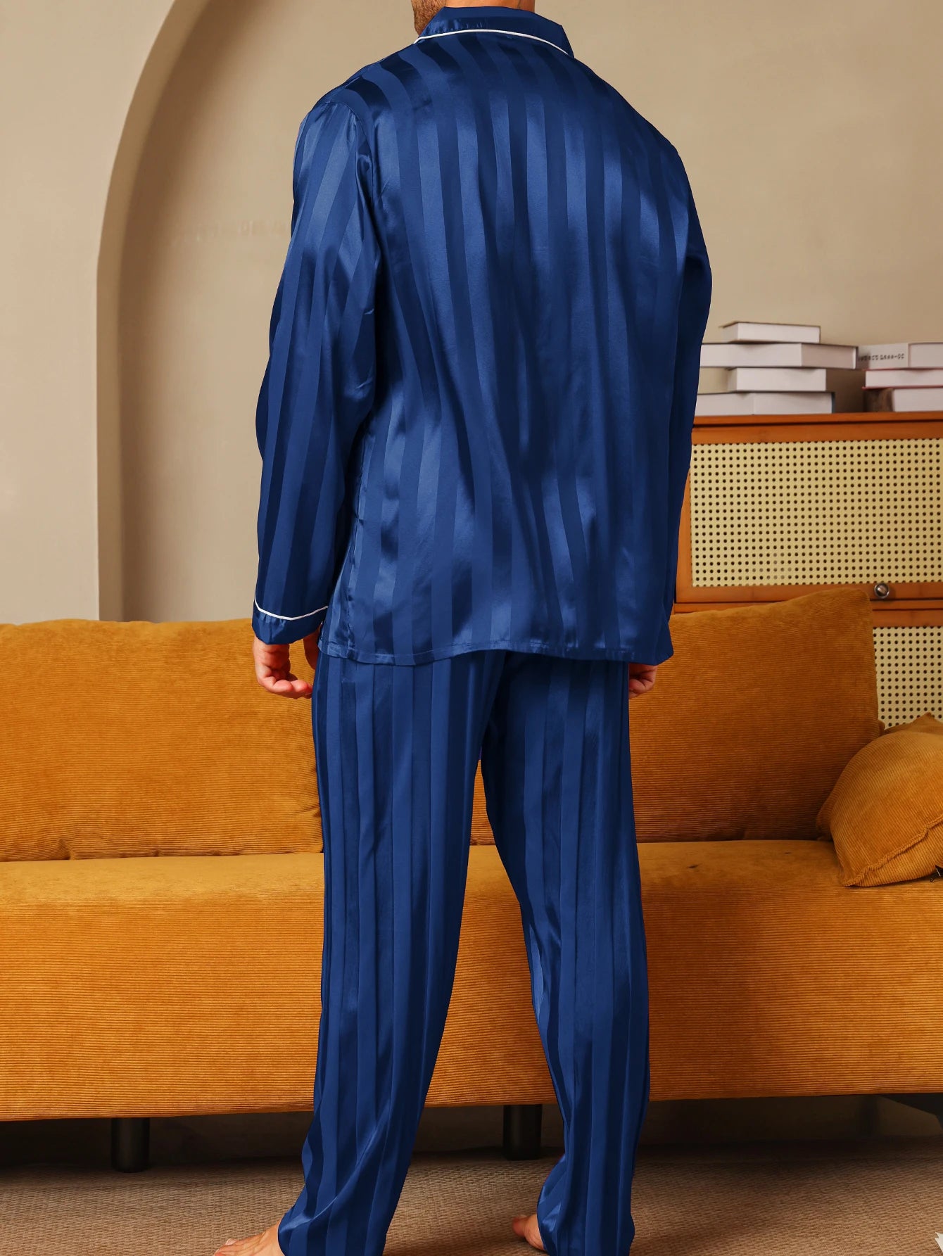 Elegáns Férfi Pizsama