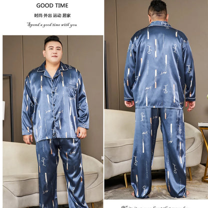 Férfi Pizsama 3XL