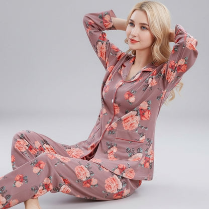 Flanel Pizsama Női