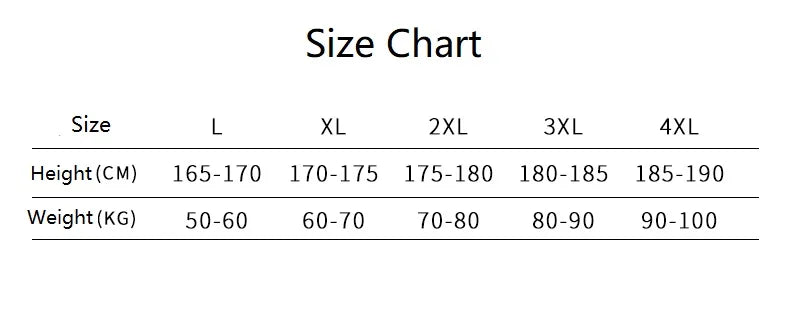 Férfi Pizsama 4XL