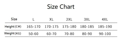 Férfi Pizsama 4XL