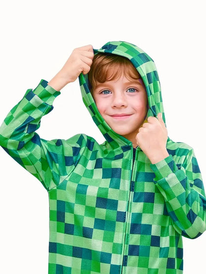 Minecraft Creeper Pizsama