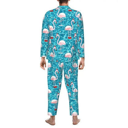 Karácsonyi Mintás Férfi Pizsama