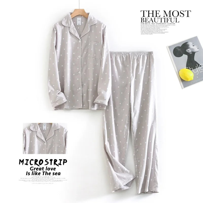 Kényelmes Pamut Pizsama