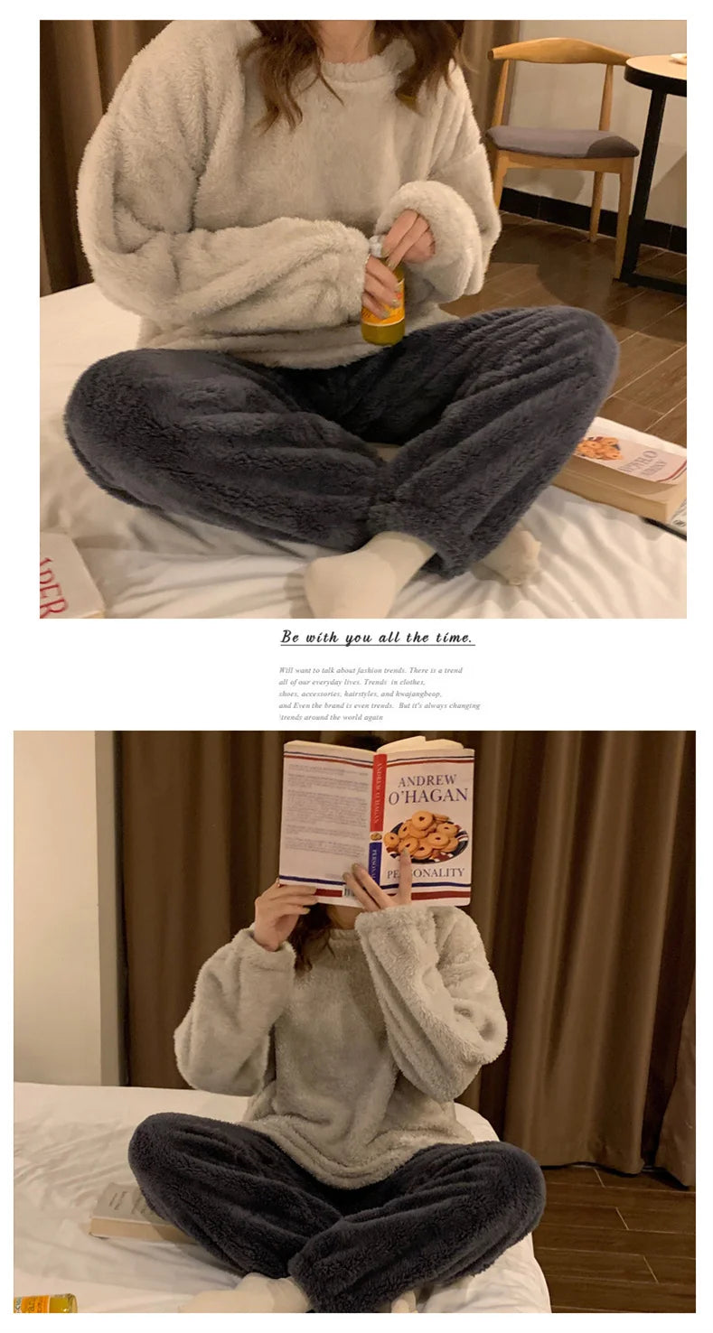 Női Polár Pizsama