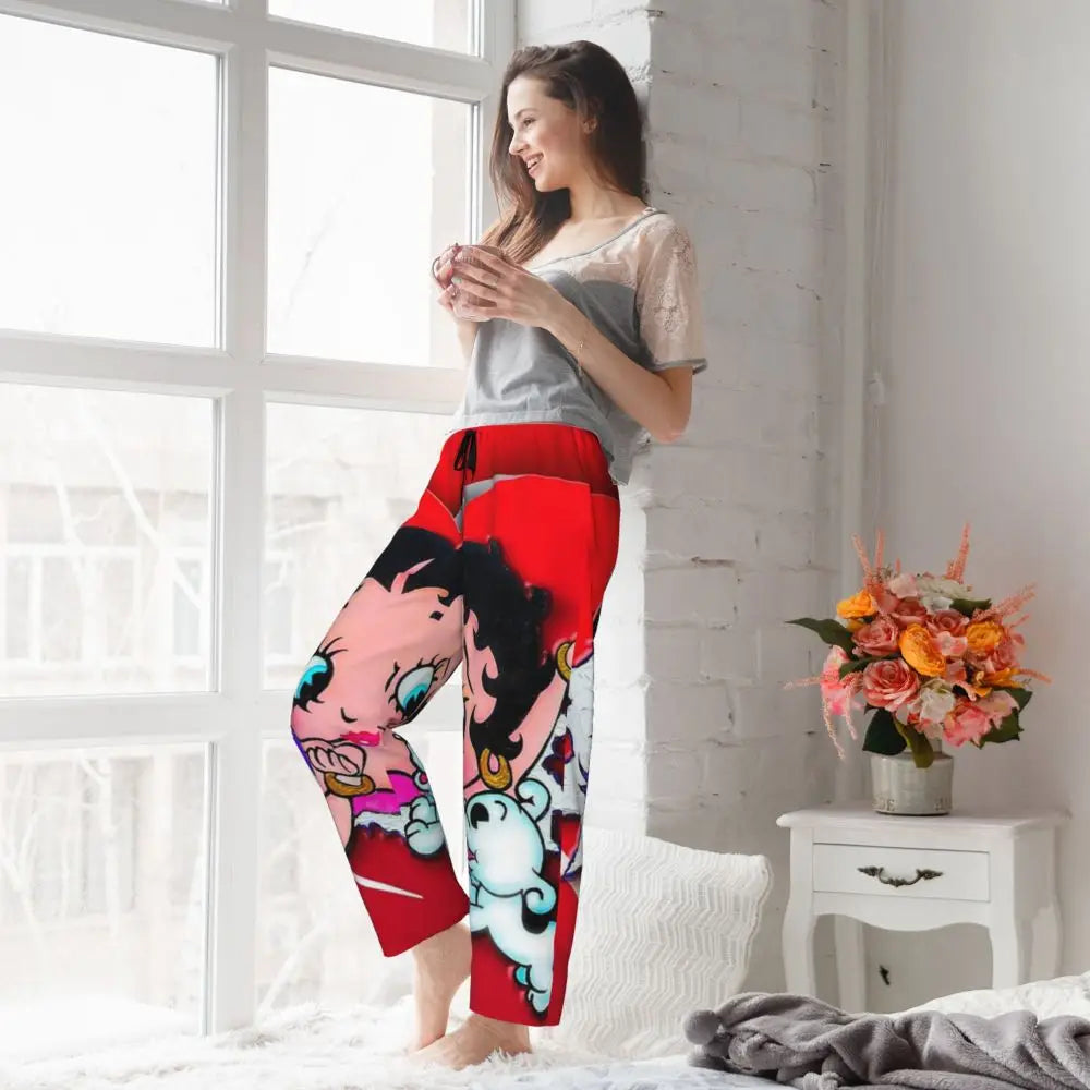 Betty Boop Pizsama Nadrág