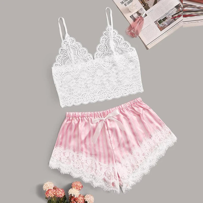 Rózsaszín Női Pizsama